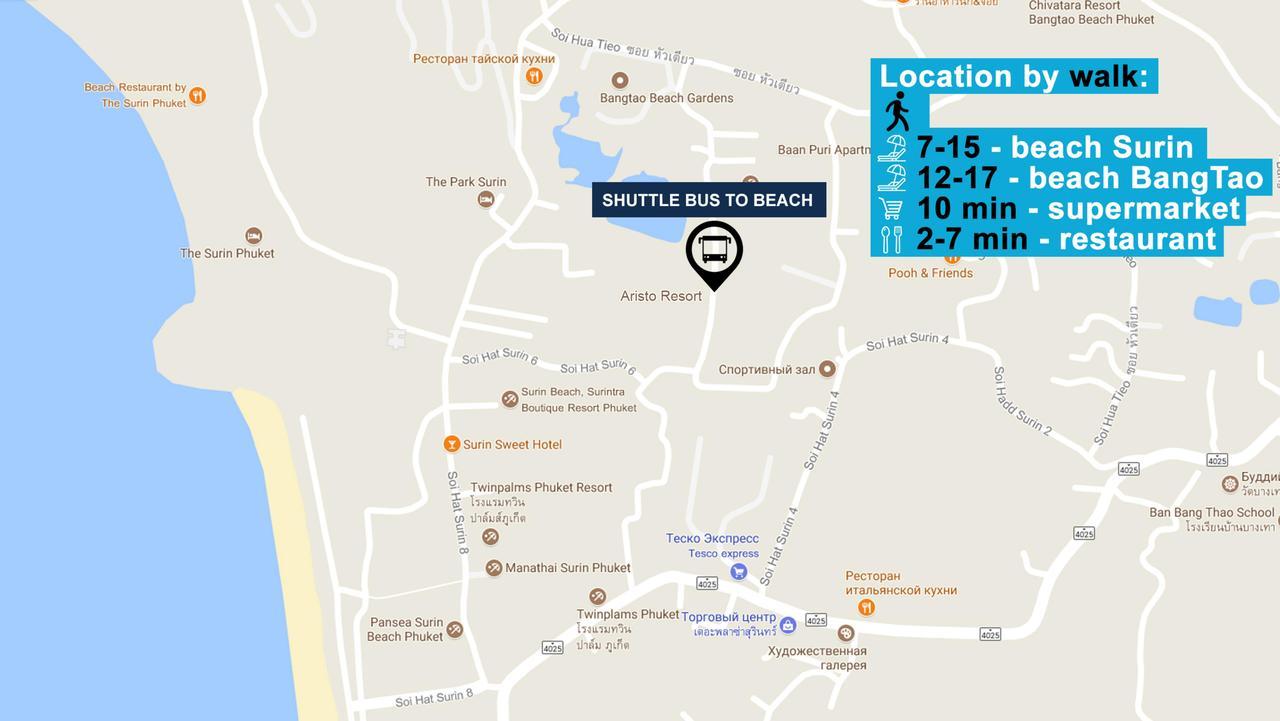The Aristo By Holy Cow, 2-Br Loft, 90 M2, Pool View Apartment Pantai Surin Luaran gambar
